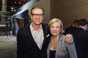 Tom Wiggin (Chandler Harris) and his wife @ BroadwayWorld Tom Wiggin (Chandler Harris) and his wife Photo