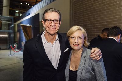 Tom Wiggin (Chandler Harris) and his wife  Photo