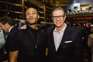 Freddie Bennett (Donald Logan) and Tom Wiggin (Chandler Harris) @ BroadwayWorld Freddie Bennett (Donald Logan) and Tom Wiggin (Chandler Harris) Photo