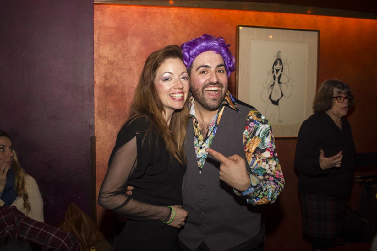 Liz Lark Brown and David Davila at 