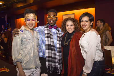 Jackson Perrin, Charles Barksdale, Tami Dahbura and Lillian Andrea De Leon Photo