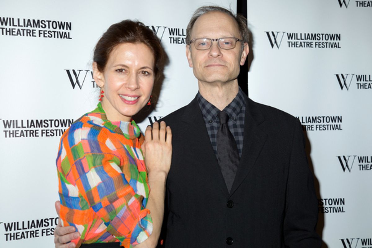 Jessica Hecht, David Hyde Pierce at 