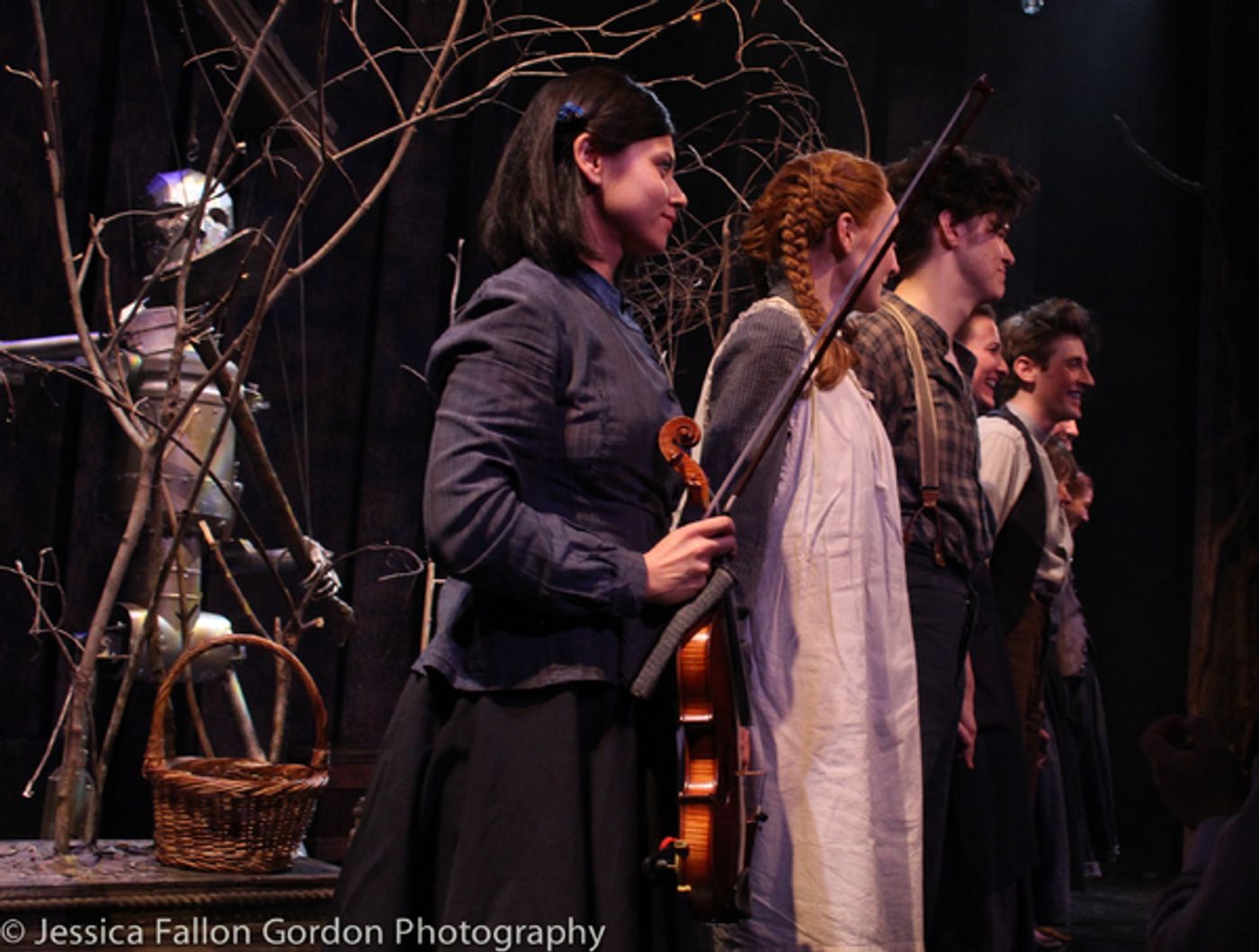 Photo Coverage: The Tin Man Returns! Company of THE WOODSMAN Takes Opening Night Bows! Photo Coverage: The Tin Man Returns! Company of THE WOODSMAN Takes Opening Night Bows! Image