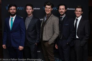 The Men of The Woodsman: Will Gallacher, Benjamin Bass, co- James Ortiz, Aaron McDaniel and Alex J. Gould @ BroadwayWorld The Men of The Woodsman: Will Gallacher, Benjamin Bass, co- James Ortiz, Aaron McDani Photo