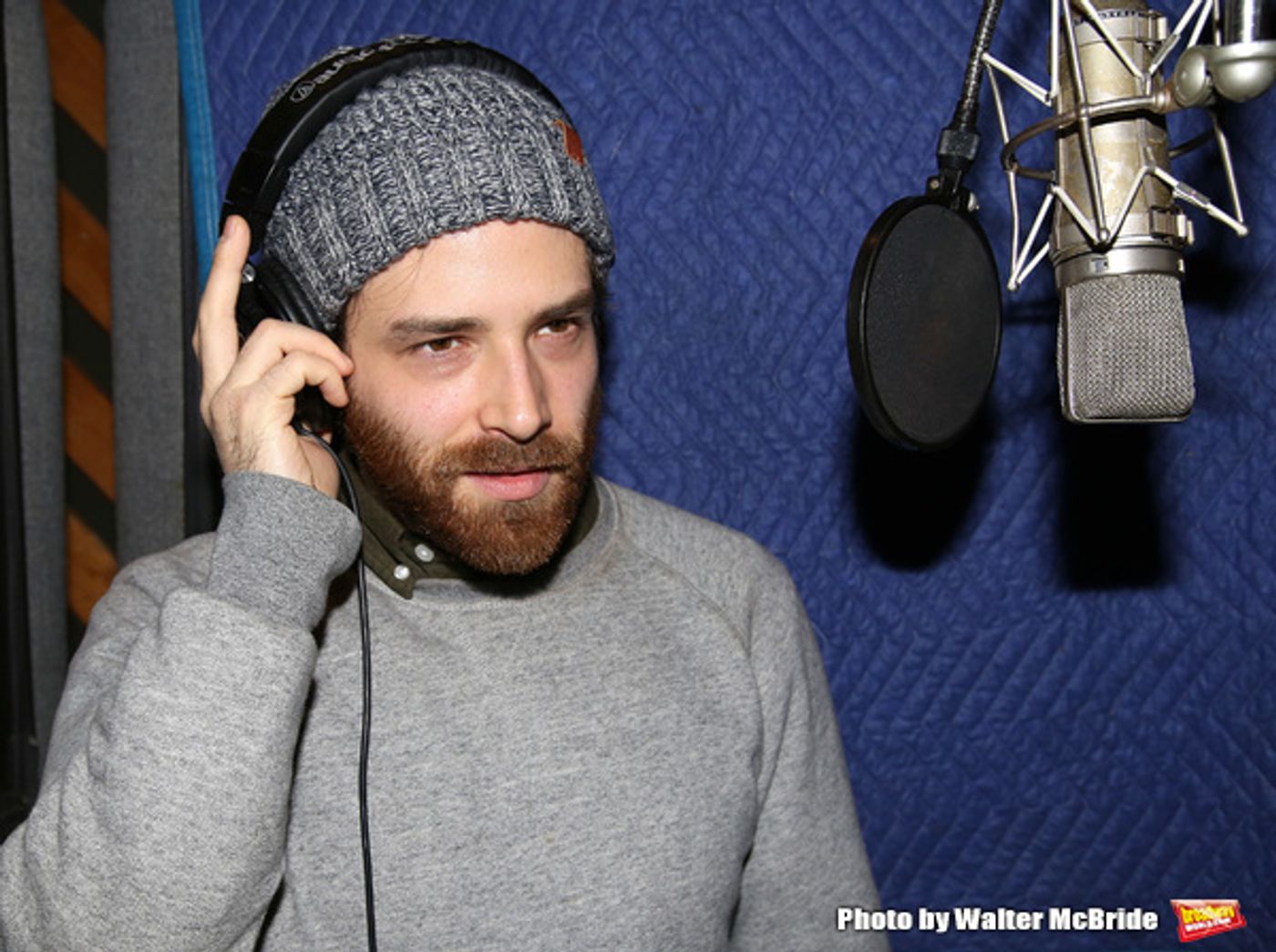 Photo Coverage: In the Recording Studio with the Cast of FIDDLER ON THE ROOF!  Image