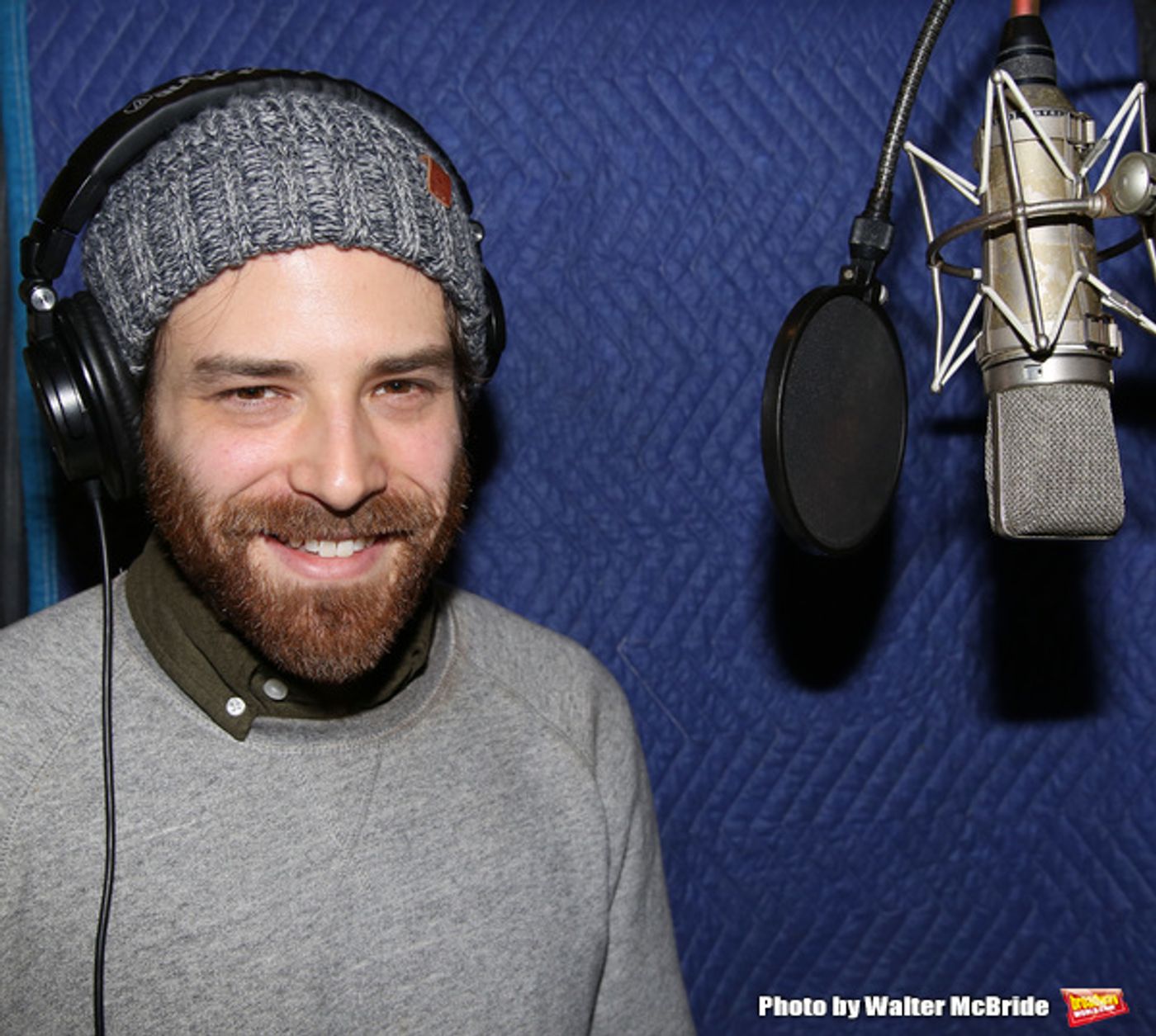 Photo Coverage: In the Recording Studio with the Cast of FIDDLER ON THE ROOF!  Image