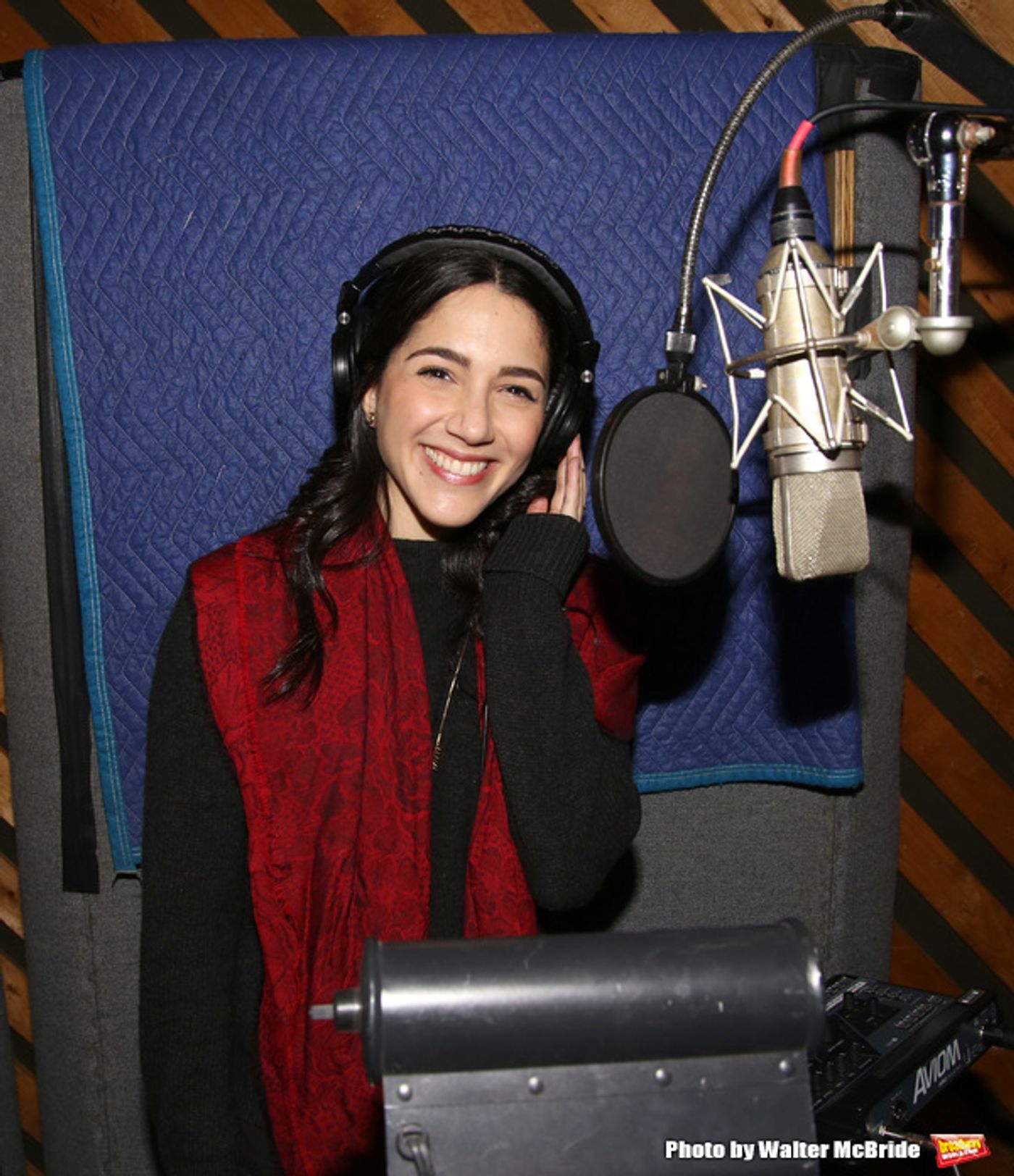 Photo Coverage: In the Recording Studio with the Cast of FIDDLER ON THE ROOF!  Image