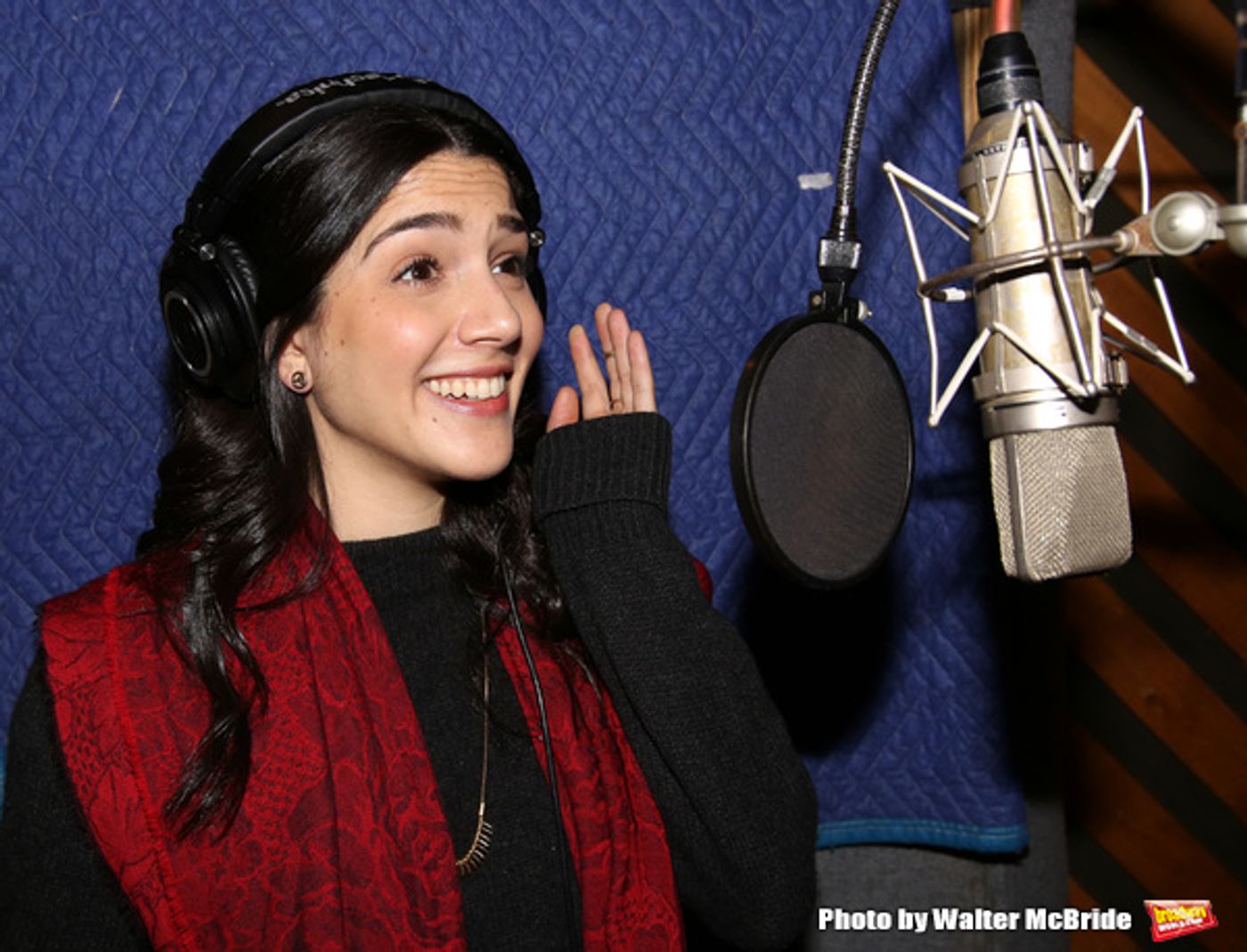 Photo Coverage: In the Recording Studio with the Cast of FIDDLER ON THE ROOF!  Image