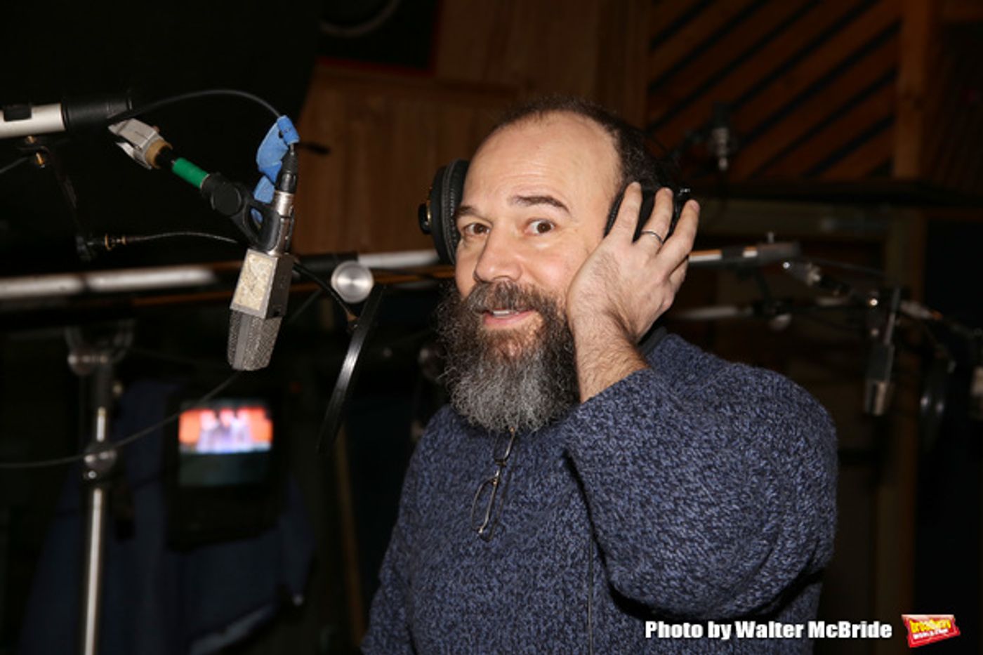 Photo Coverage: In the Recording Studio with the Cast of FIDDLER ON THE ROOF!  Image