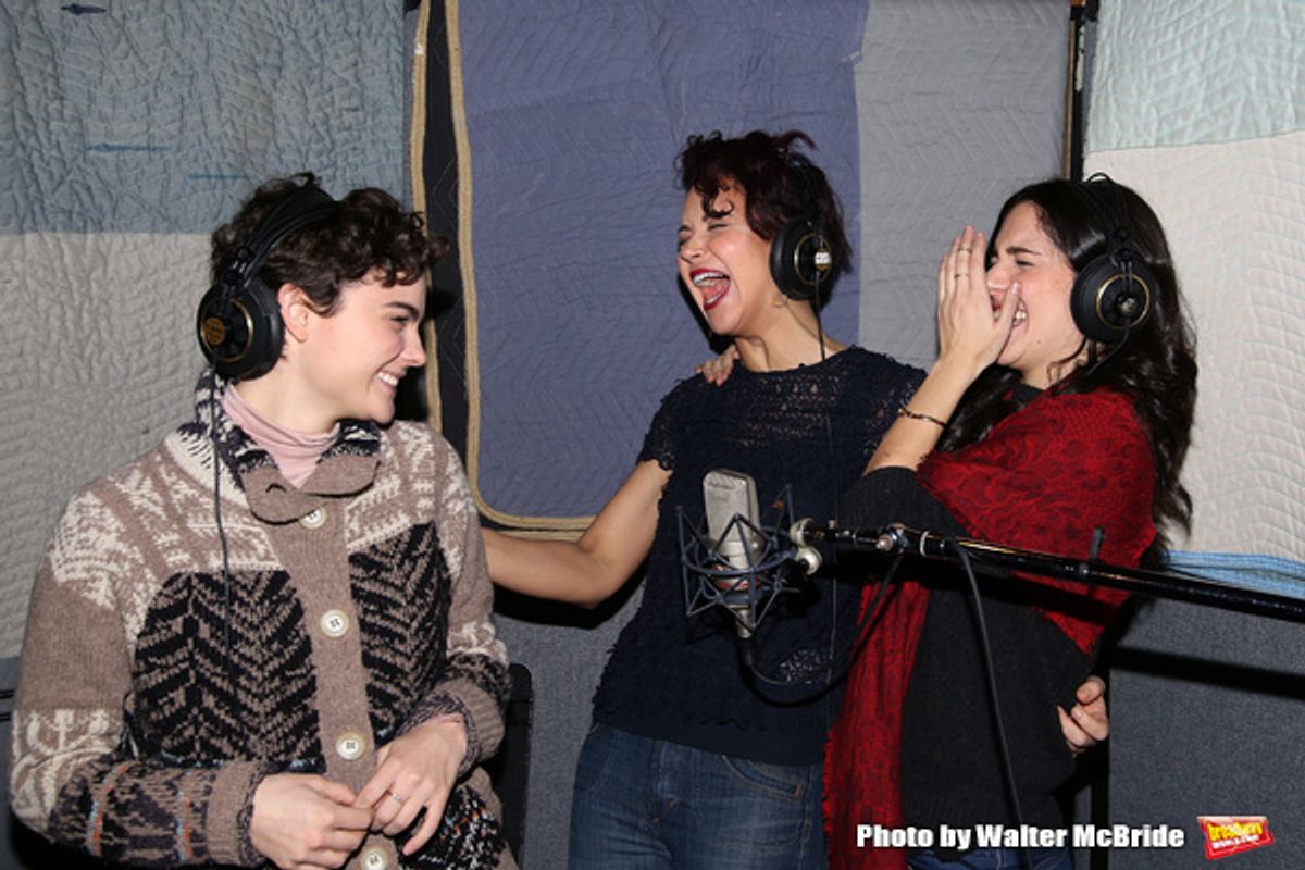 Melanie Moore, Alexandra Silber and Samantha Massell  at 