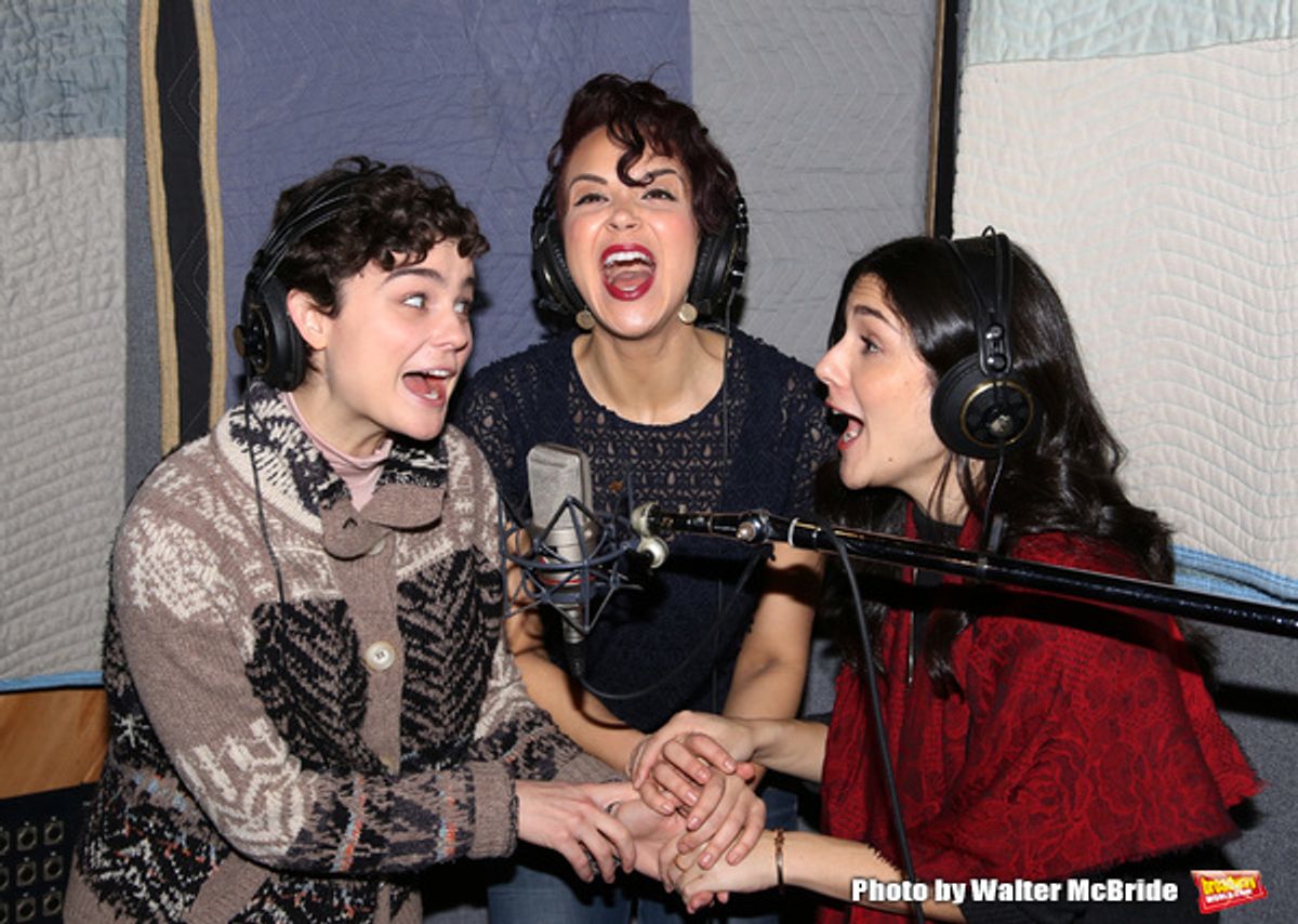 Melanie Moore, Alexandra Silber and Samantha Massell  at 