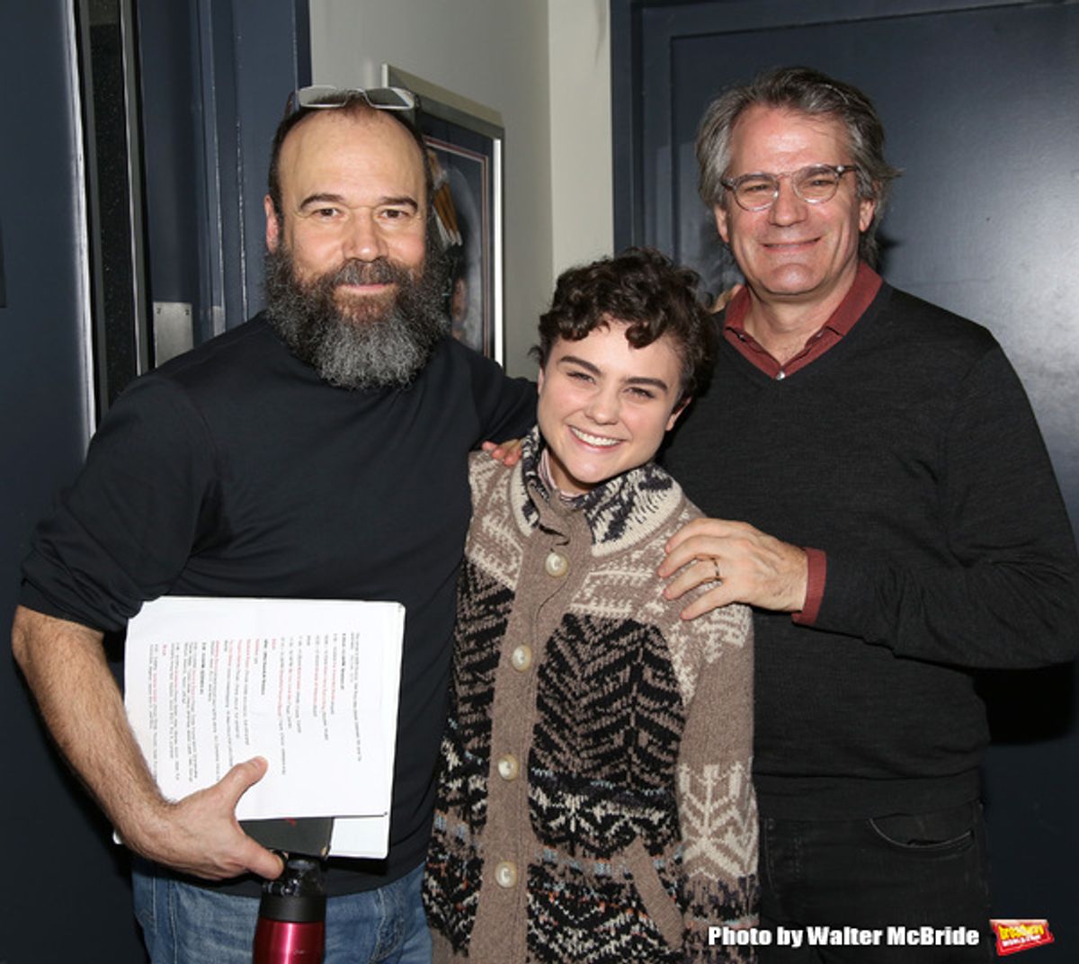 Danny Burstein, Melanie Moore and Bartlett Sher d at 