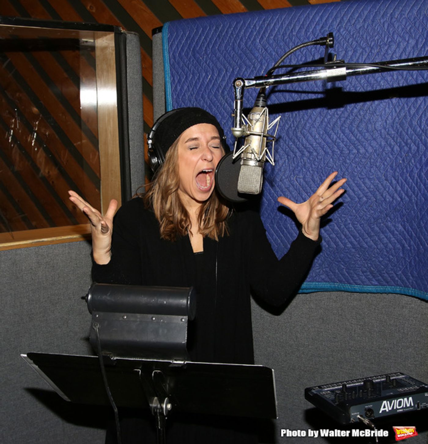 Photo Coverage: In the Recording Studio with the Cast of FIDDLER ON THE ROOF!  Image