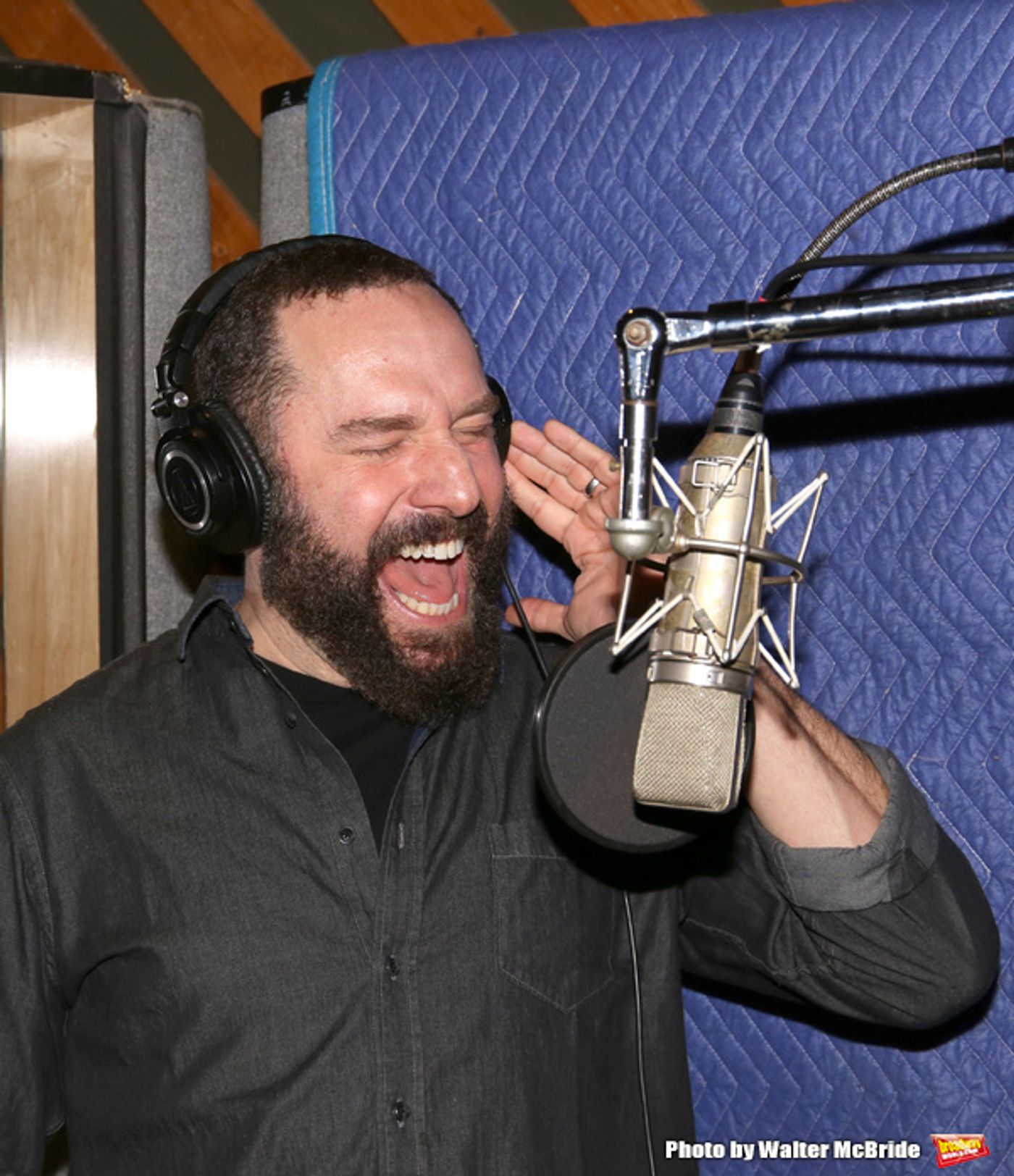 Photo Coverage: In the Recording Studio with the Cast of FIDDLER ON THE ROOF!  Image