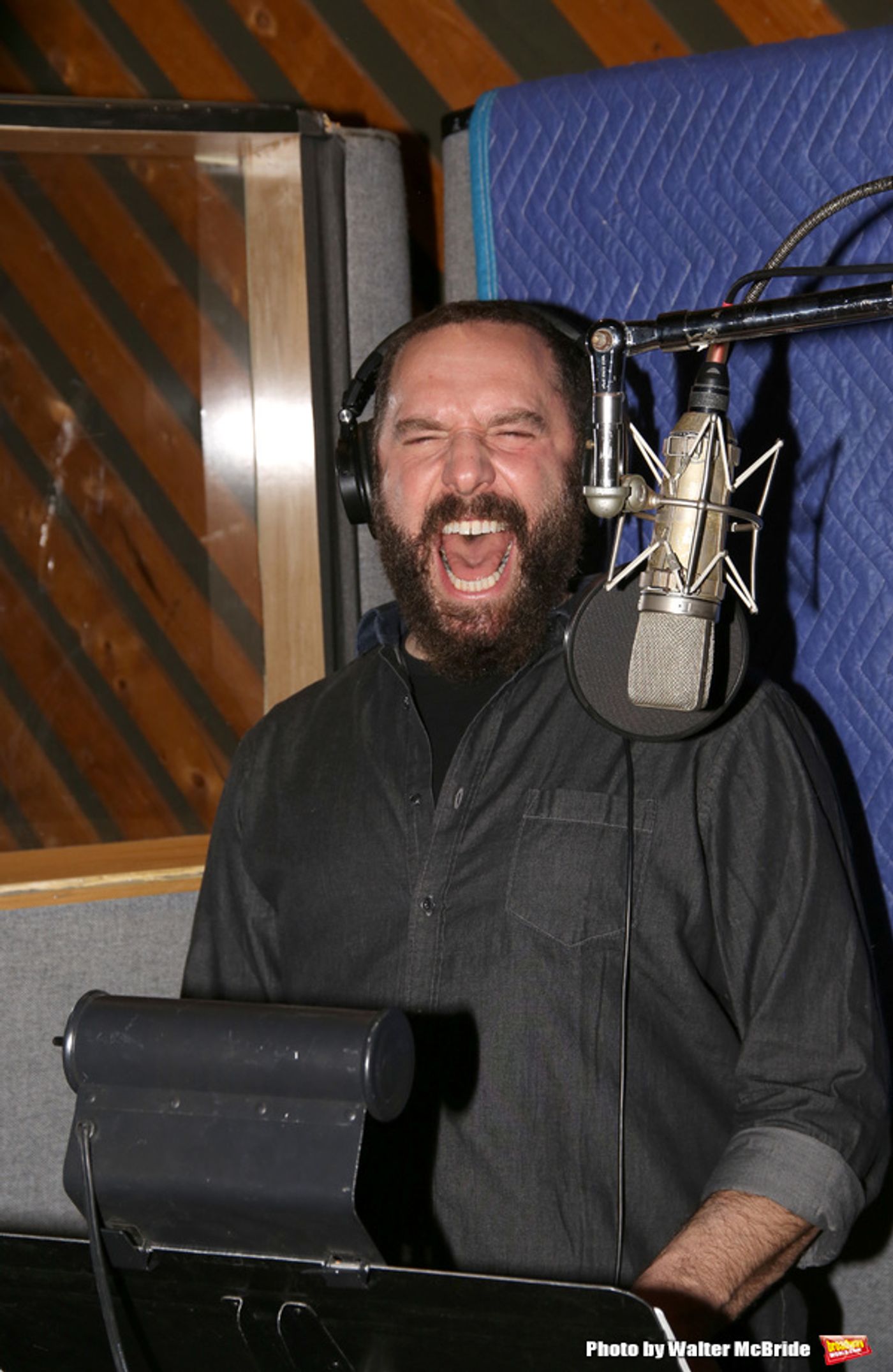 Photo Coverage: In the Recording Studio with the Cast of FIDDLER ON THE ROOF!  Image