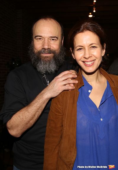 Danny Burstein and Jessica Hecht  Photo
