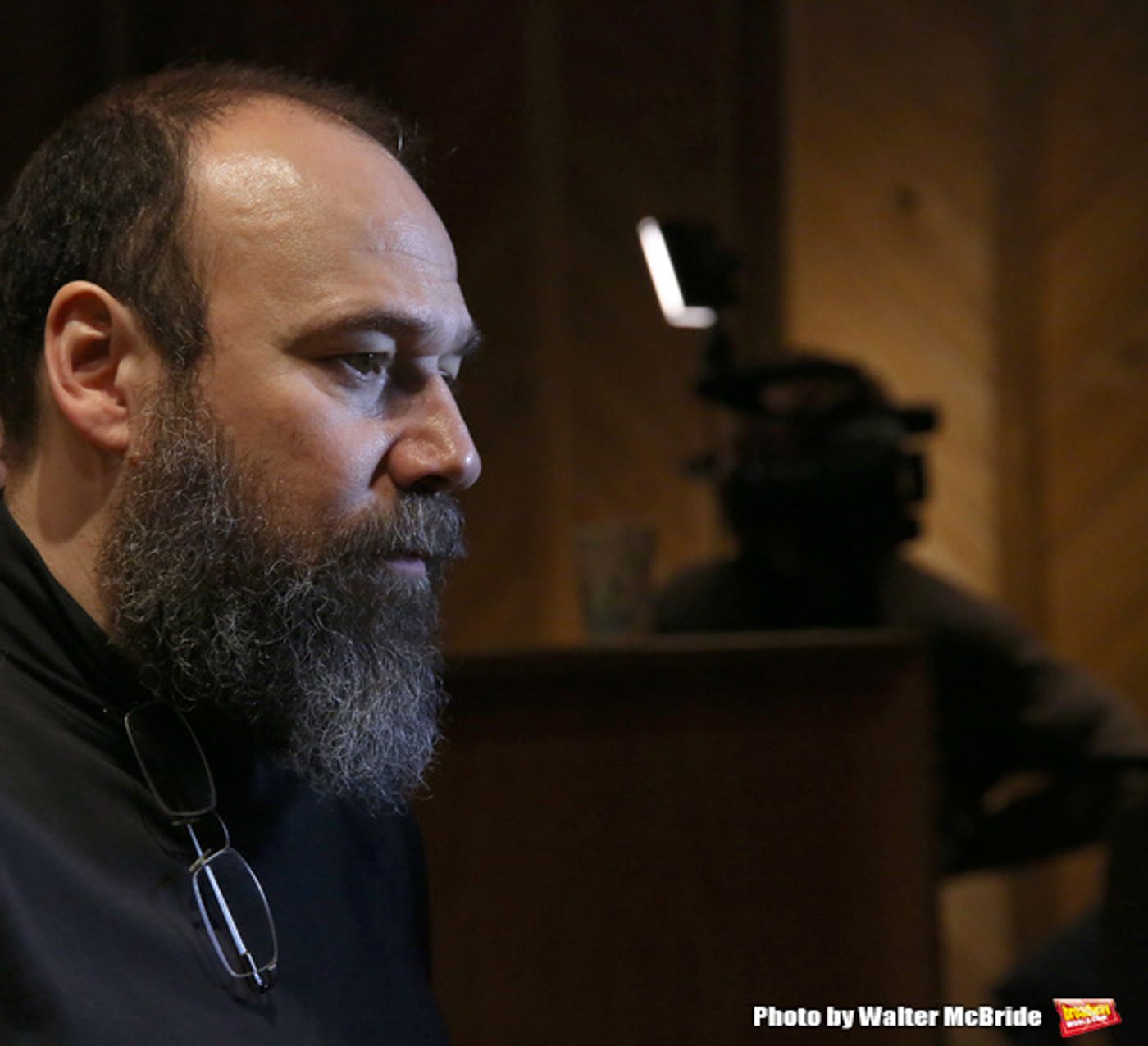 Photo Coverage: In the Recording Studio with the Cast of FIDDLER ON THE ROOF!  Image