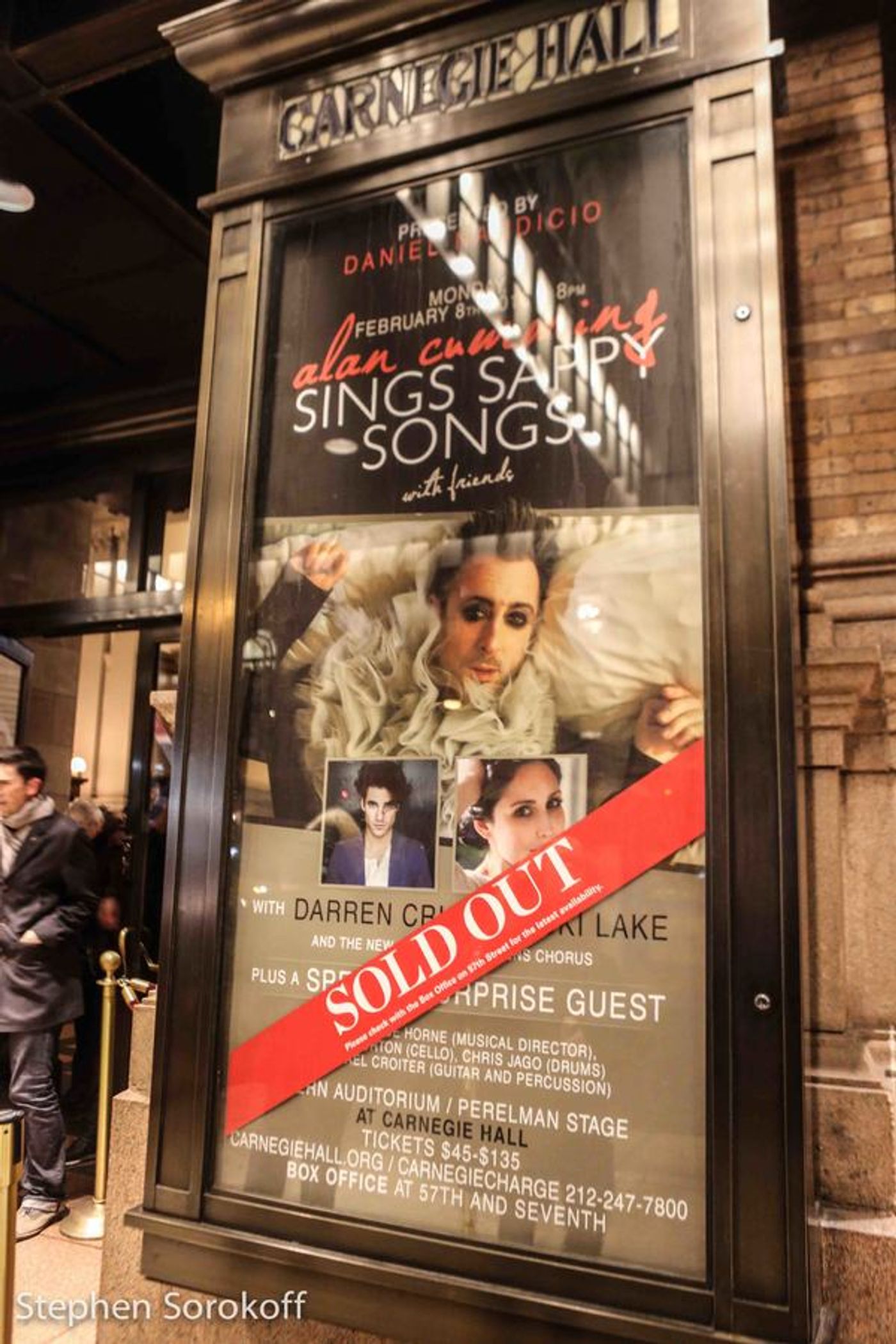 Photo Coverage: Alan Cumming Sings Sappy Songs With Kristin Chenoweth, Darren Criss & More at Carnegie Hall!  Image