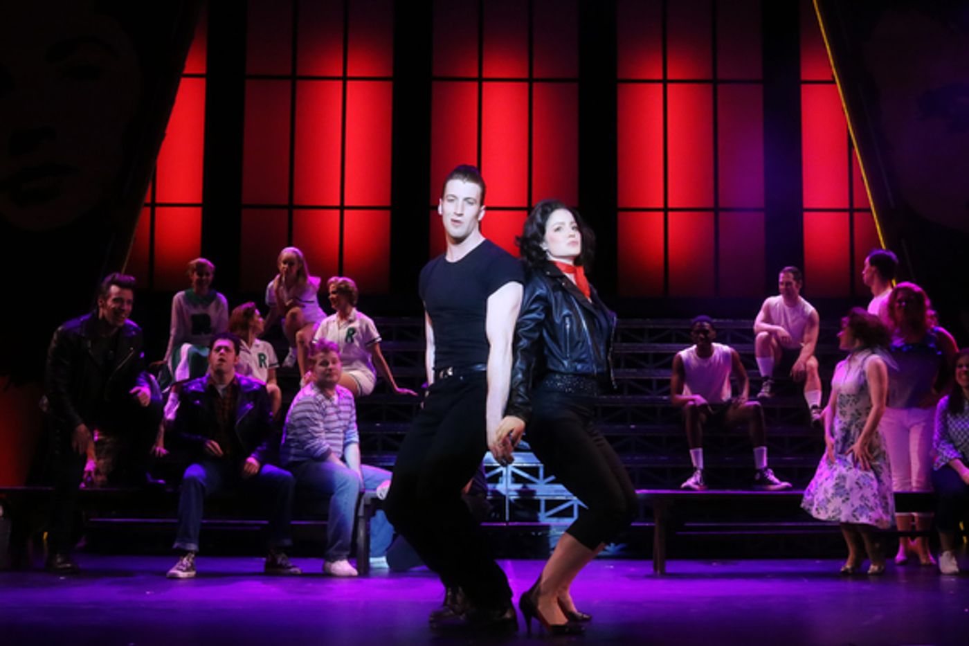 Photo Flash: First Look at Hunter Foster and Jennifer Cody's GREASE at North Carolina Theatre  Image