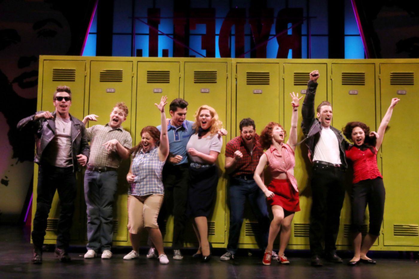 Photo Flash: First Look at Hunter Foster and Jennifer Cody's GREASE at North Carolina Theatre  Image