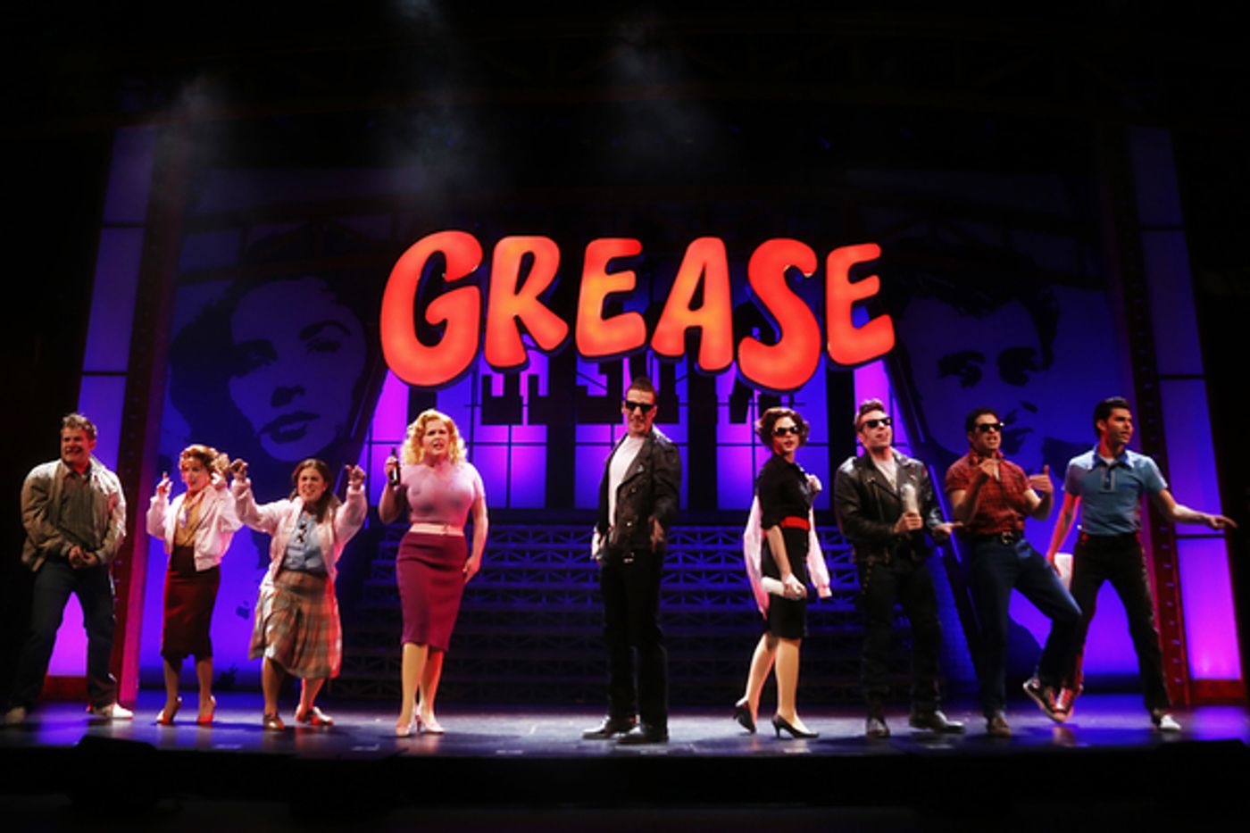 Photo Flash: First Look at Hunter Foster and Jennifer Cody's GREASE at North Carolina Theatre  Image