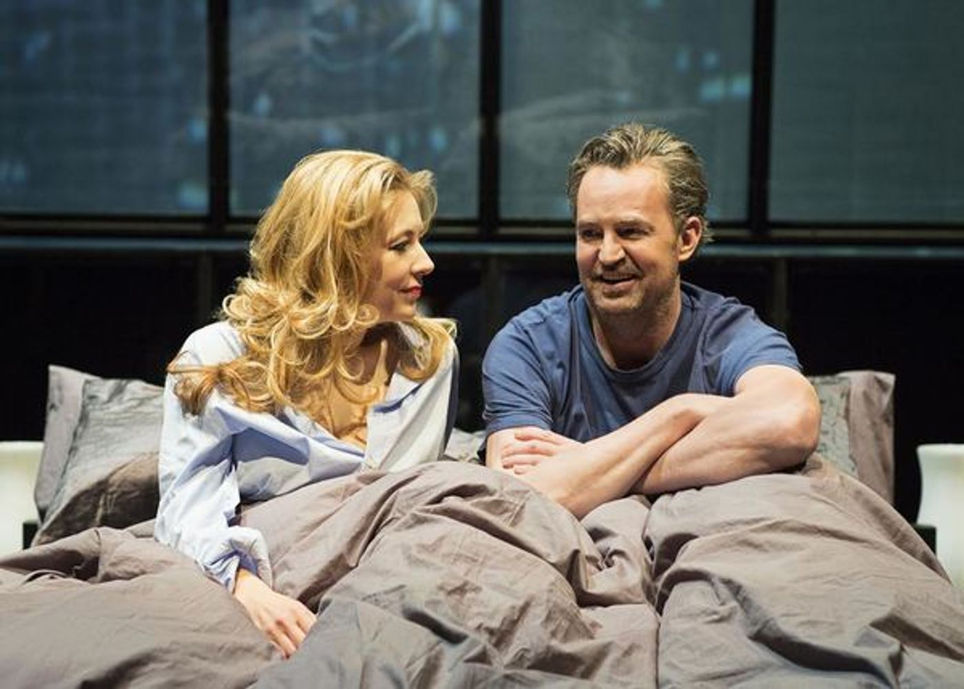 Photo Flash: First Look at Matthew Perry, Jennifer Mudge & More in THE END OF LONGING  Image