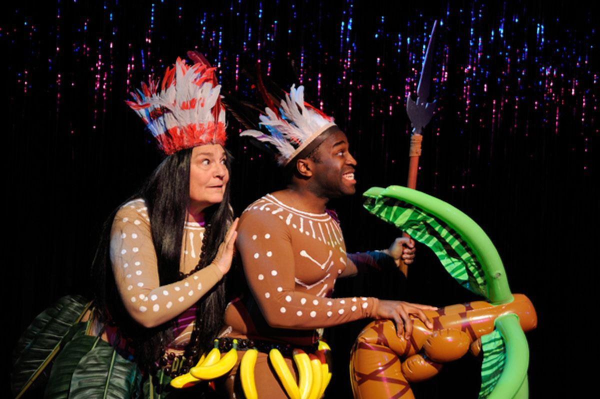 Anne Scurria  and Omar Robinson  at 