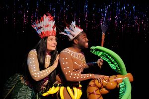 Anne Scurria  and Omar Robinson  Photo