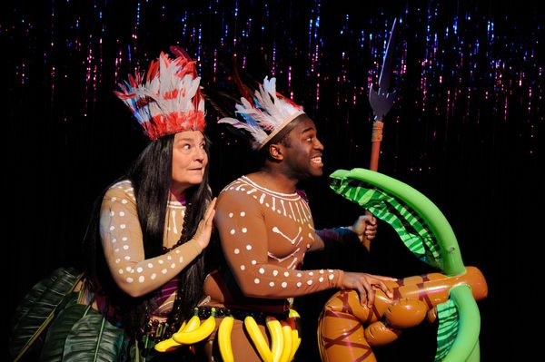 Anne Scurria  and Omar Robinson  Photo