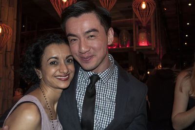 Nandita Shenoy and Johnny Wu  Photo