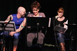 Eddie Capuano, Lesli Margherita & Kate Wetherhead. Photo