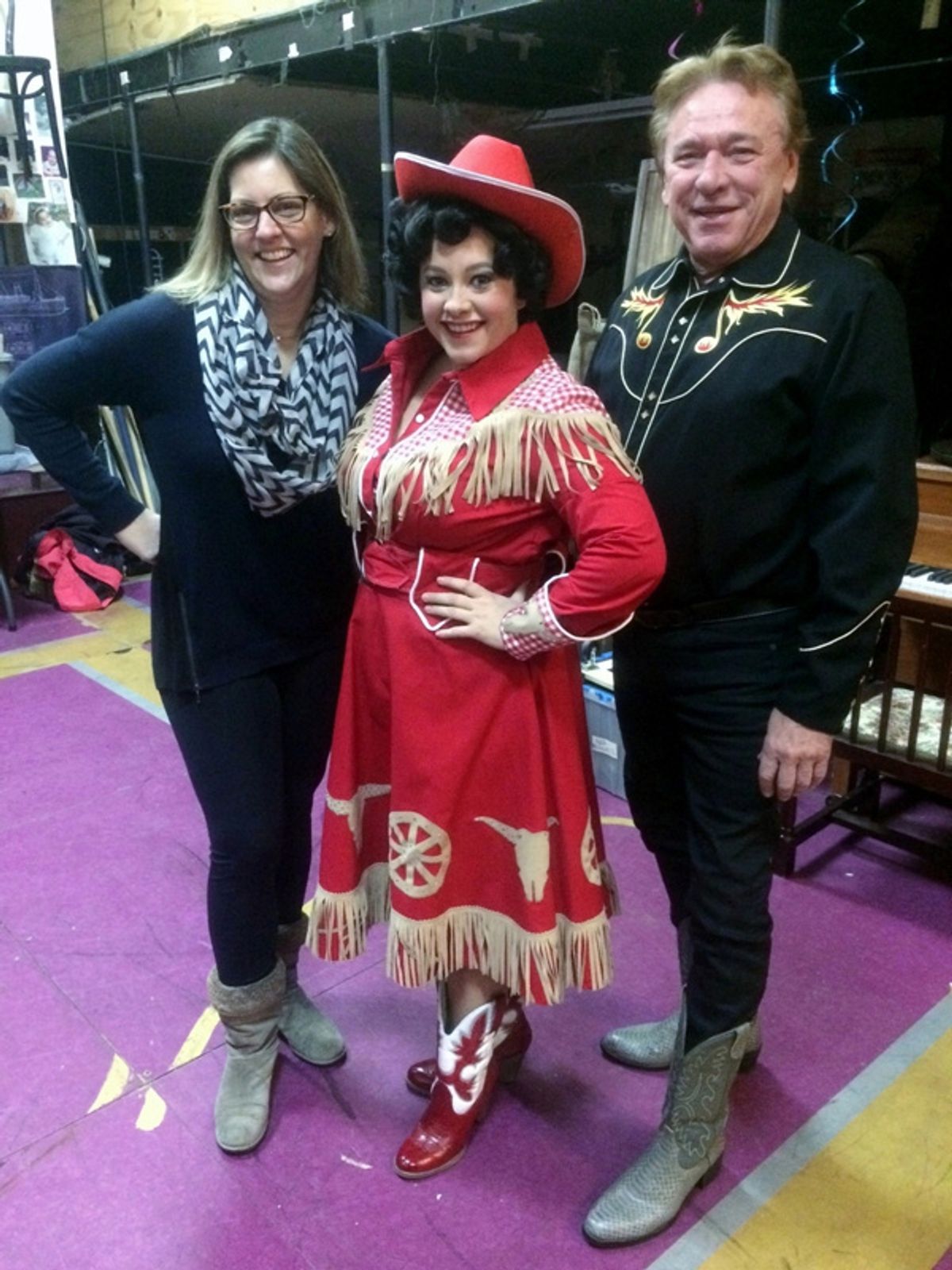 Jamiee Turner, Erin McCracken, and  Ken Lundie at 