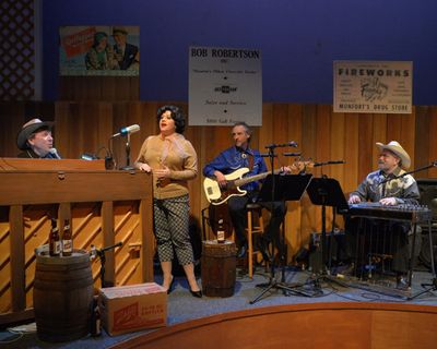 Erin McCracken as Patsy with the band Photo