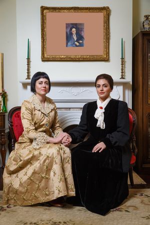 Adelaide Boedecker as Alice Toklas and Laurel Semerdjian as Gertrude Stein @ BroadwayWorld Adelaide Boedecker as Alice Toklas and Laurel Semerdjian as Gertrude Stein Photo
