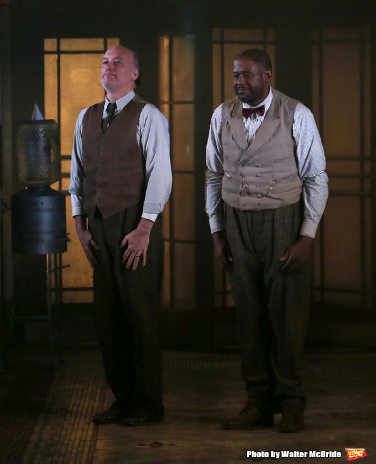 Frank Wood with Forest Whitaker at 