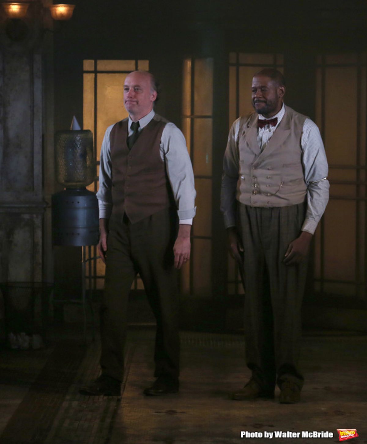 Frank Wood with Forest Whitaker at 