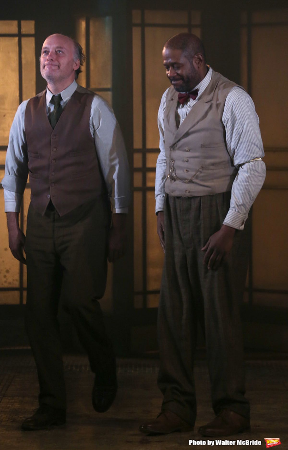 Frank Wood with Forest Whitaker at 