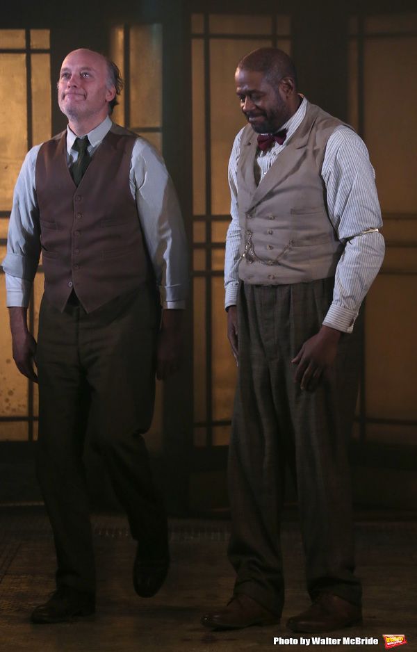 Frank Wood with Forest Whitaker Photo