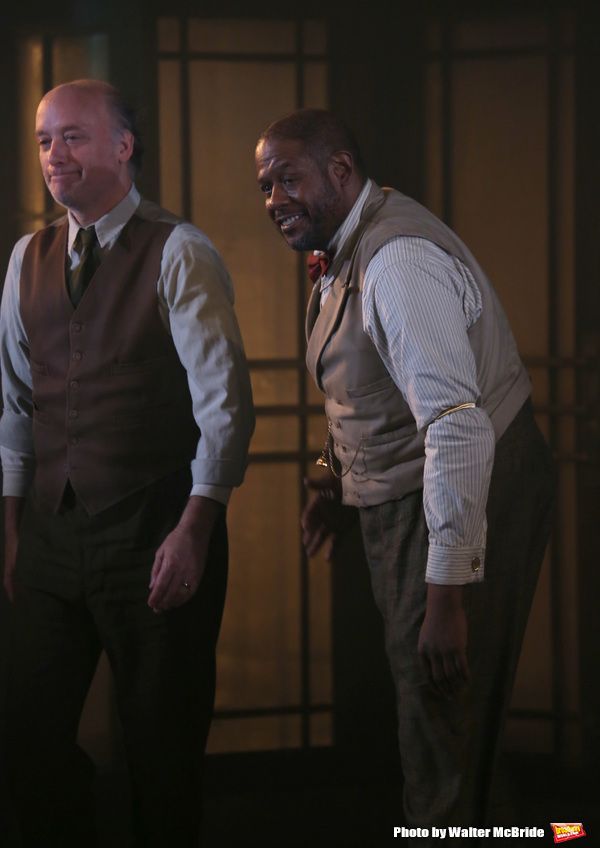 Frank Wood with Forest Whitaker Photo