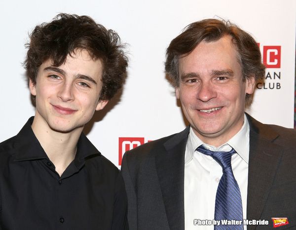 Timothee Chalamet and Robert Sean Leonard  Photo