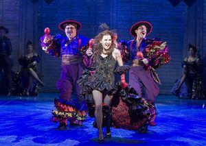 Scott Paige, Michelle Collins, Sam Harrison Photo