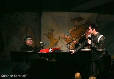 Tommy Faragher, music  & John Lloyd Young Photo