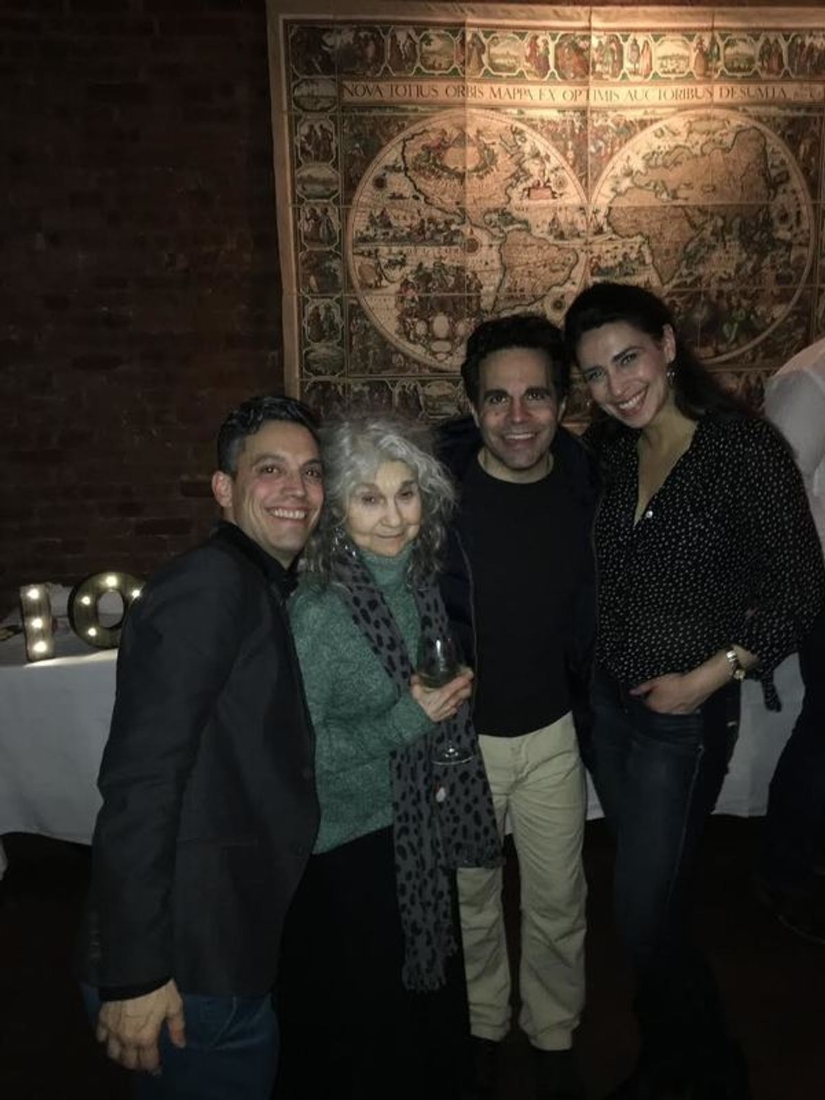 PAUL PECORINO, LYNN COHEN, MARIO CANTONE, KIM MARESCA at 