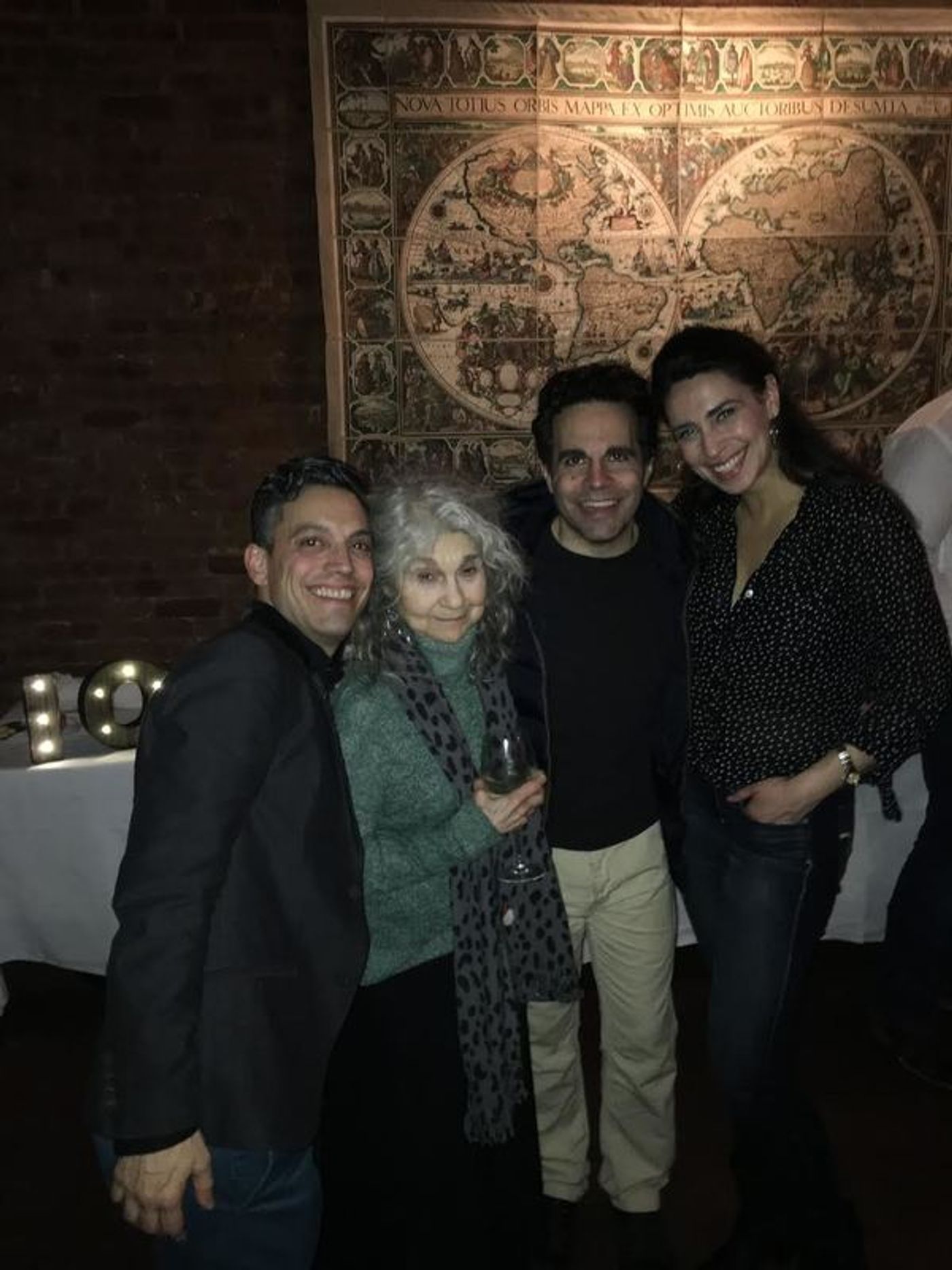 Photo Flash: Mario Cantone, Lynn Cohen & More Attend 100th Performance of RUTHLESS!  Image