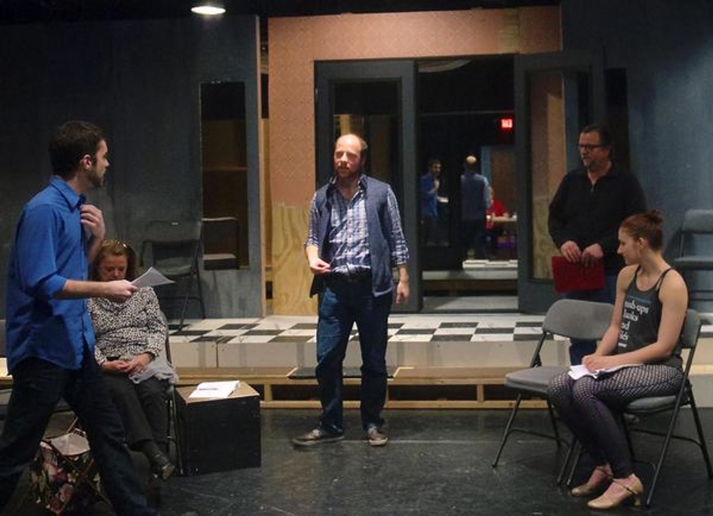 Photo Flash: In Rehearsal for TexARTS' AND THEN THERE WERE NONE  Image