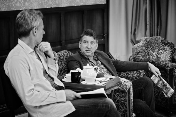 Stephen Boxer and Simon Shackleton Photo