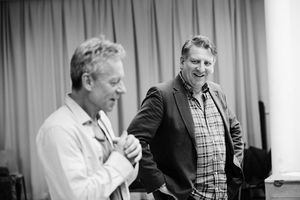 Stephen Boxer and Simon Shackleton @ BroadwayWorld Stephen Boxer and Simon Shackleton Photo