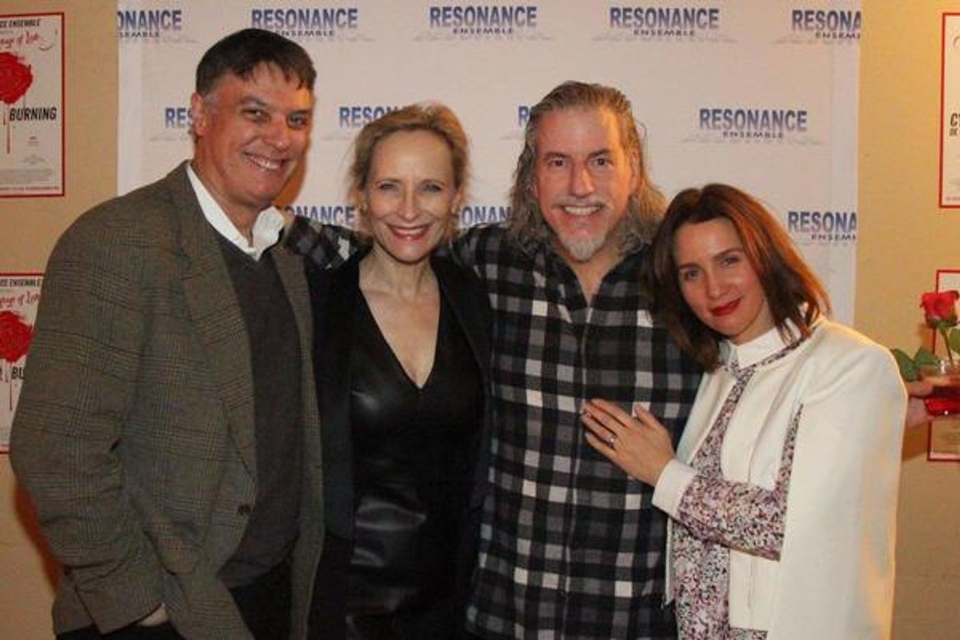 Photo Flash: Resonance Ensemble Celebrates Opening of CYRANO DE BERGERAC and BURNING  Image