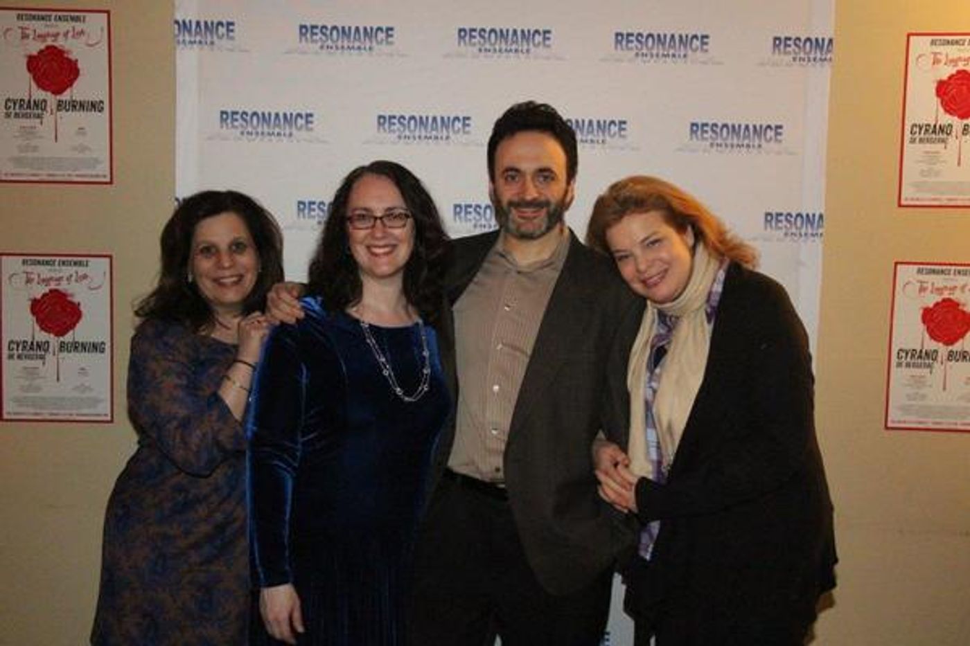 Photo Flash: Resonance Ensemble Celebrates Opening of CYRANO DE BERGERAC and BURNING  Image