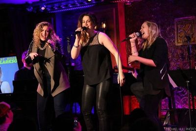 Julia Mattison, Natalie Weiss, and Jessica Crouch singing ''Miss Independent'' Photo